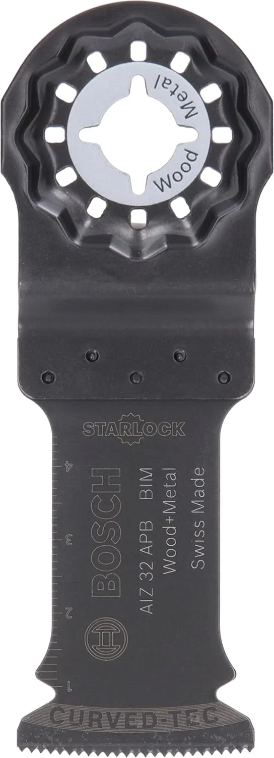 تیغه اره عمود بر چوب و فلز بوش Starlock Aiz 32 Apb Bim مناسب برای انواع ابزارهای چندکاره Pmf
