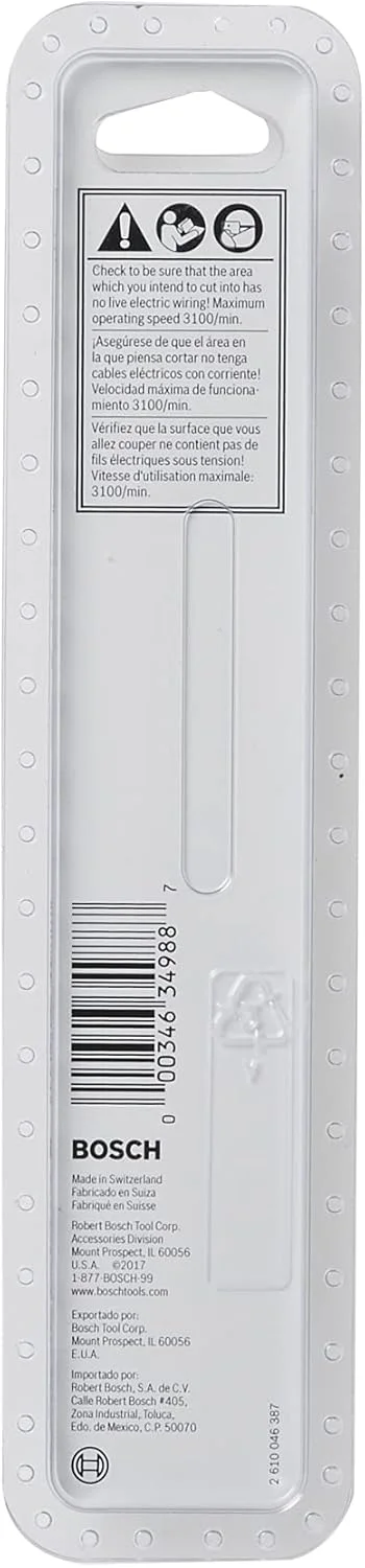 تیغه اره رفت و برگشتی برش فلز 6 اینچی 18 دندانه بوش مدل RM618 - بسته 5 عددی، آبی تیغه اره رفت و برگشتی برش فلز 6 اینچی 18 دندانه بوش مدل RM618 - بسته 5 عددی، آبی