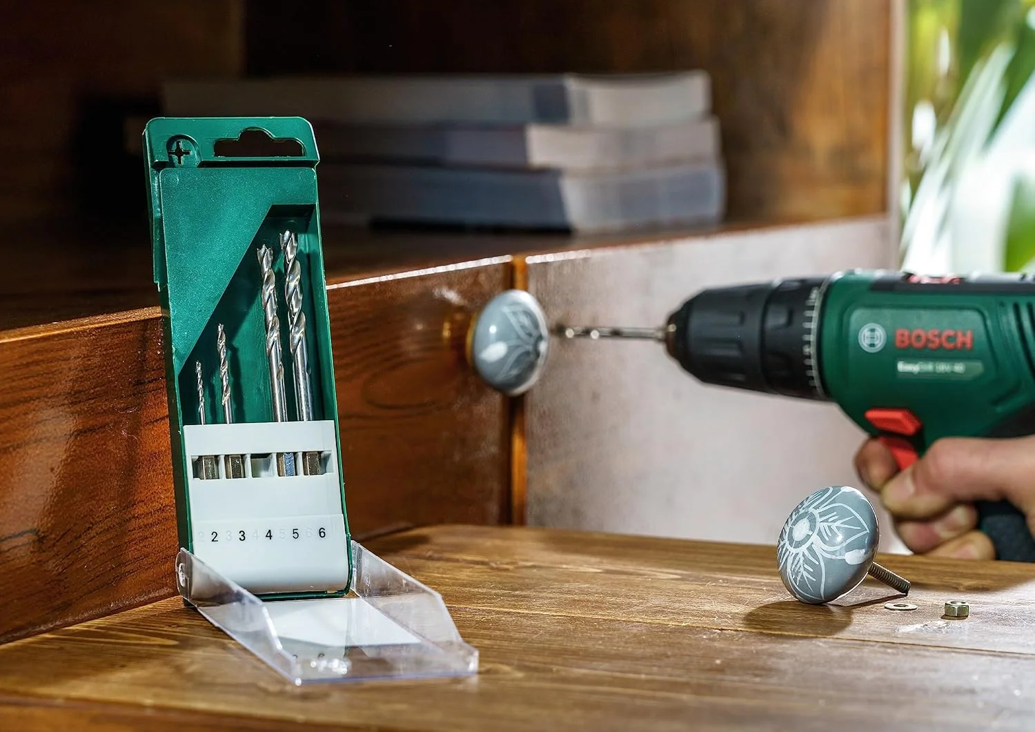 مجموعه مته چوب بوش مدل 2609255326 (5 عددی)