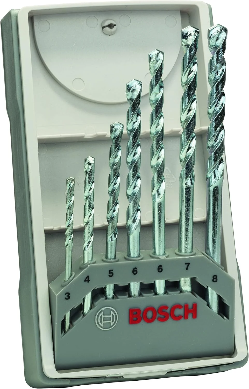 مجموعه مته الماسه 7 عددی بوش مدل 2607017079 سایز 1 تا 8 میلی متر