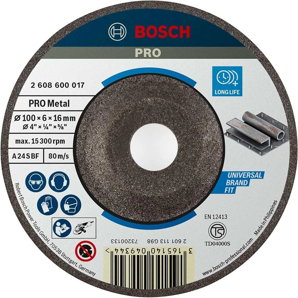 صفحه سنگ ساب بوش - 2608600017