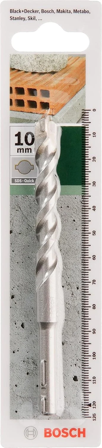 مته بتن بوش 2609256907 (SDS-Quick 10x75x120 برای بوش UNEO)