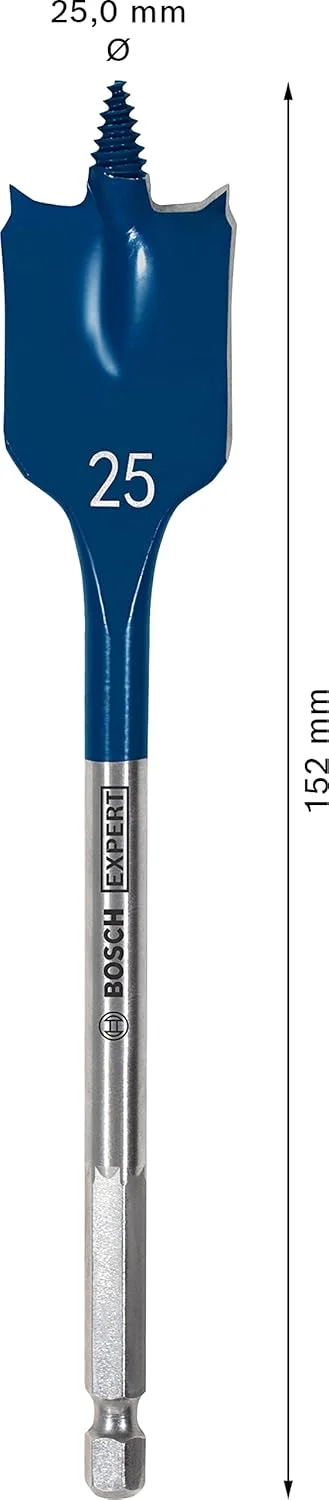 مته سرتخت سرعت بالا بوش پروفشنال مدل Expert SelfCut، قطر 25 میلی متر، مناسب دریل های چکشی چرخشی