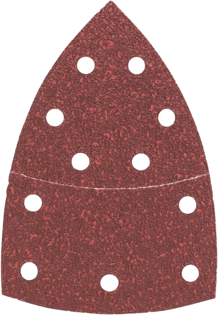 برگ سنباده بوش 2609256A66 برای سنباده لرزان 102 X 62.93 سانتی متر تعداد سوراخ 11 زبری 240 بسته 10 عددی