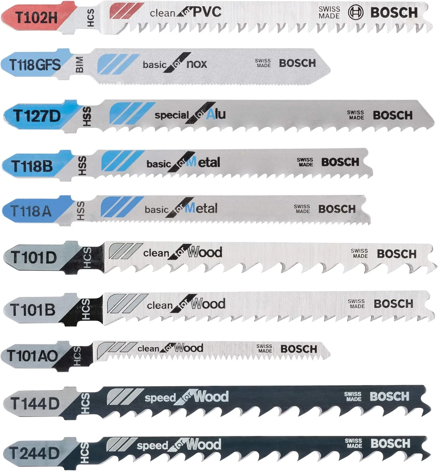 مجموعه 10 عددی تیغ اره عمود بر بوش پروفشنال (مناسب چوب و فلز، لوازم جانبی اره عمود بر با نصب T-Shank)، 0.8 سانتی متر * 16.7 سانتی متر * 15.7 سانتی متر مجموعه 10 عددی تیغ اره عمود بر بوش پروفشنال (مناسب چوب و فلز، لوازم جانبی اره عمود بر با نصب T-Shank)، 0.8 سانتی متر * 16.7 سانتی متر * 15.7 سانتی متر