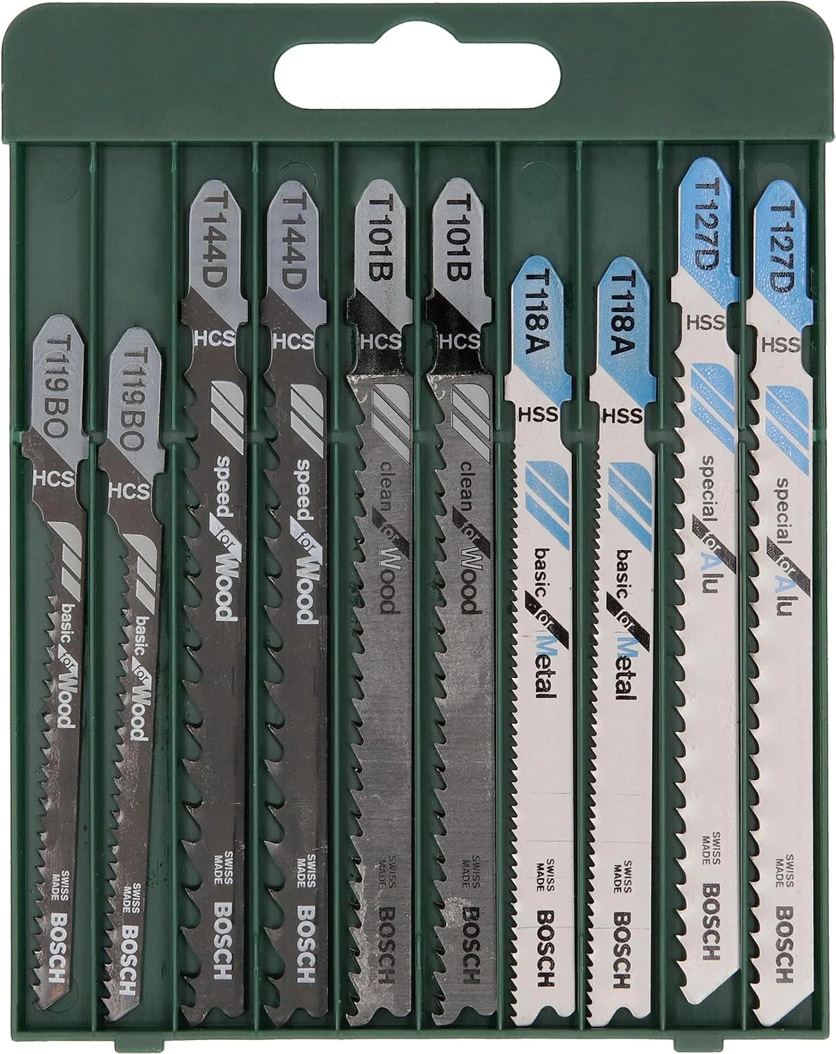 مجموعه 10 عددی تیغه اره عمود بر بوش DIY برای برش چوب و فلز