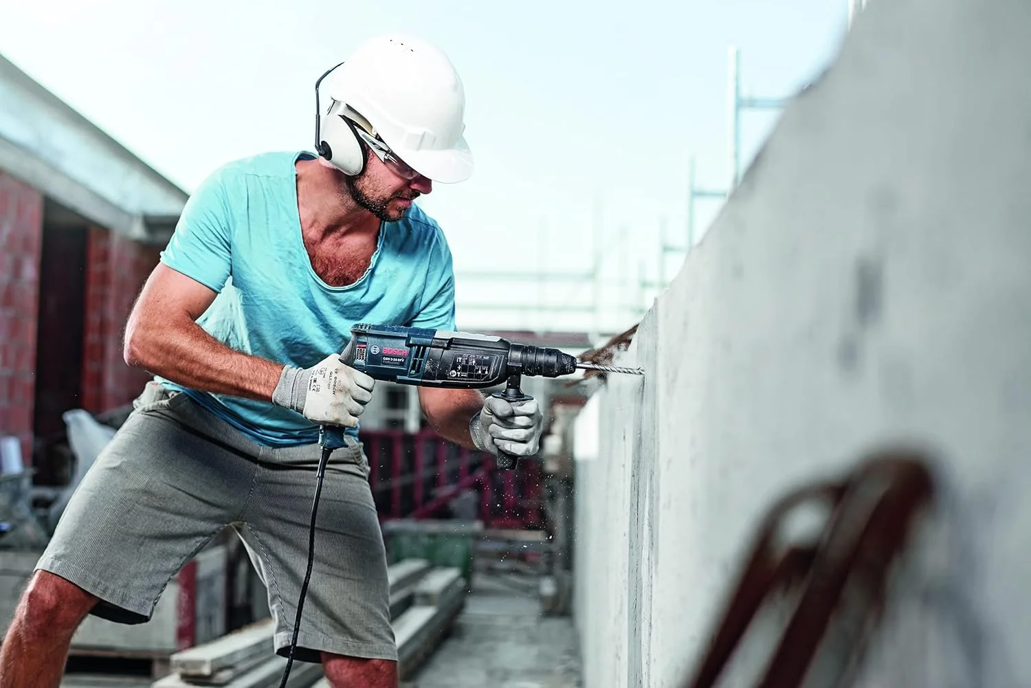 مجموعه 8 عددی مته SDS plus-3 بوش پروفشنال (مناسب بتن، در جعبه مقاوم، Ø 5–10 میلی متر، لوازم جانبی دریل های چکشی چرخشی)