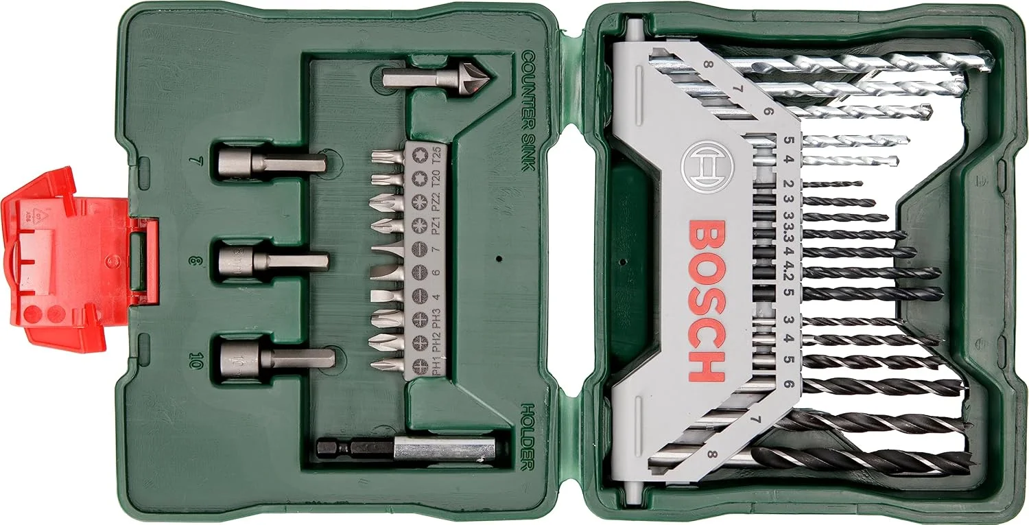 مجموعه 33 عددی ابزار دستی بوش مدل 2607019325 X-Line مجموعه 33 عددی ابزار دستی بوش مدل 2607019325 X-Line