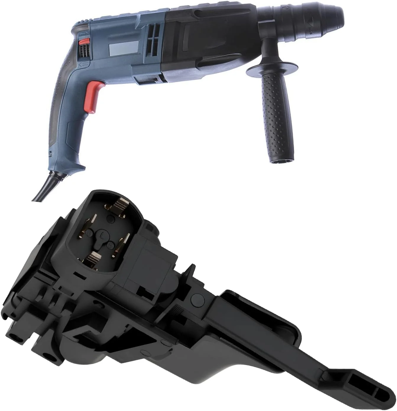 کلید چکش تخریب مشکی سازگار با بوش GBH 2-24 DFR GAH 500 DSR GBH 2 SR