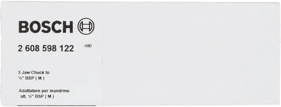 آداپتور الماسه سه نظام بوش مدل 2608598122، 13 سانتیمتر x 5.2 سانتیمتر x 5.2 سانتیمتر، آبی