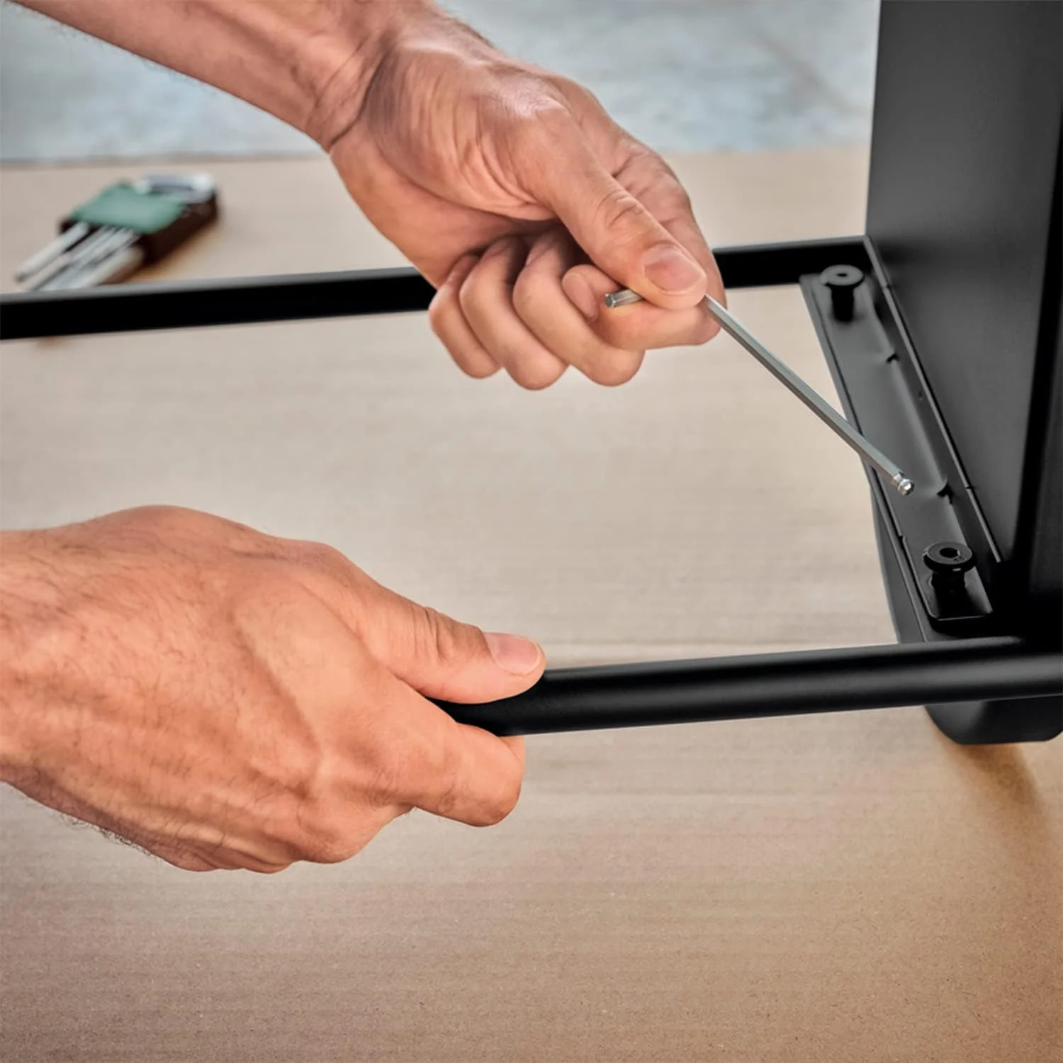 مجموعه آچار آلن 9 عددی بوش (دارای سر توپی برای کارهای متنوع، ساخته شده از فولاد S2، 1.5-10 میلی متر، نوع بلند، گیره نگهدارنده)