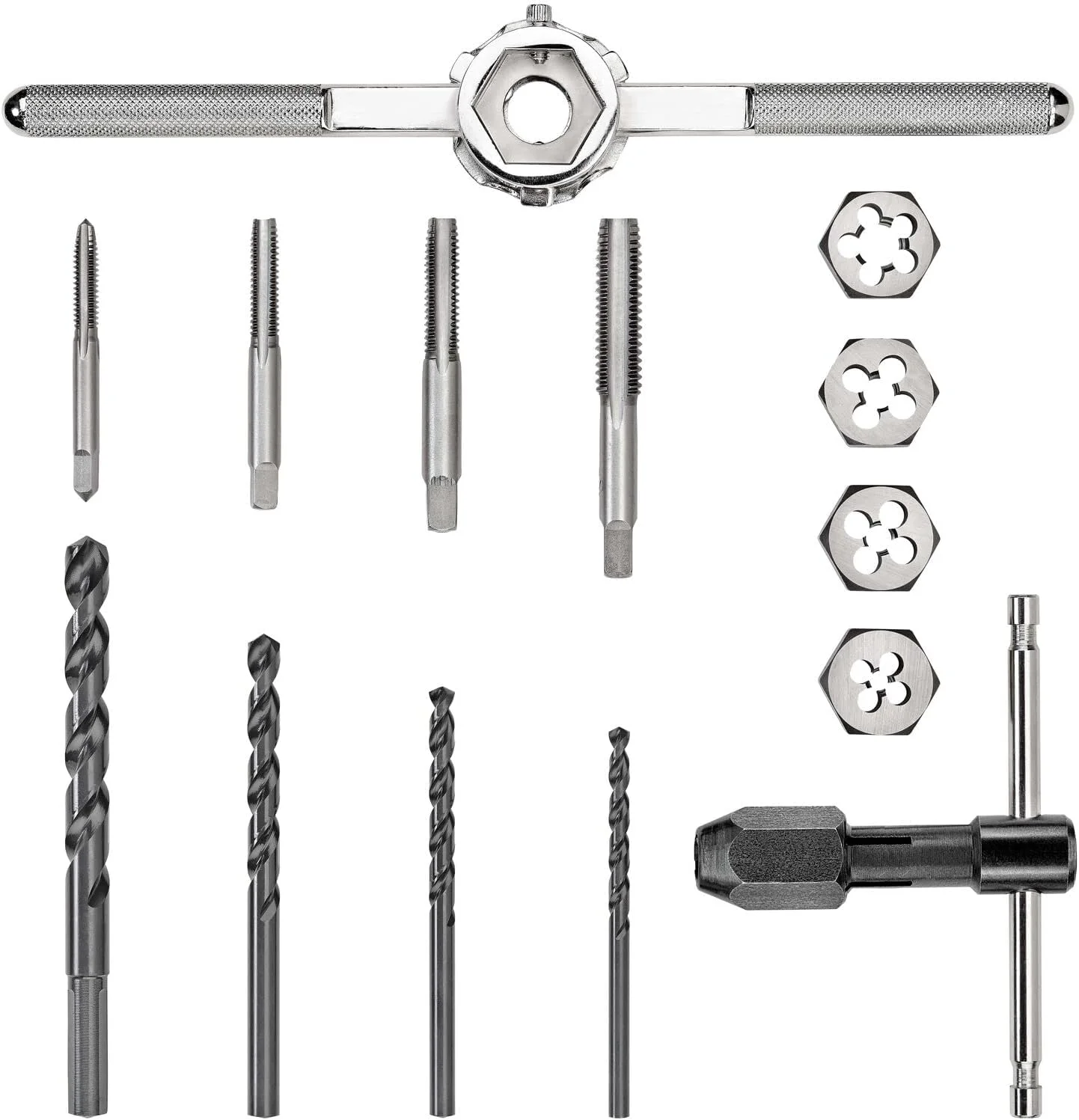 مجموعه قلاویز و حدیده 14 پارچه کسری DEWALT DWA1452 با دنباله شش گوش بزرگ