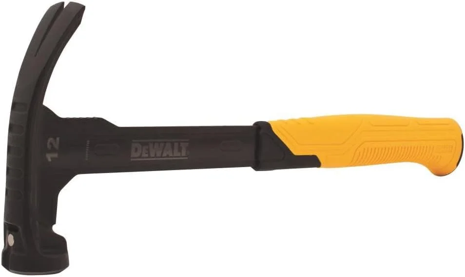 چکش میخکوب جوشکاری شده DEWALT، 12 اونس، مشکی