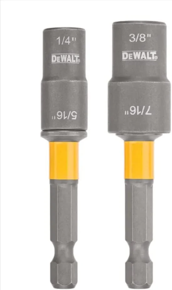 آچار بکس دو سر فولادی کربنی DEWALT MAX IMPACT (بسته 2 عددی)