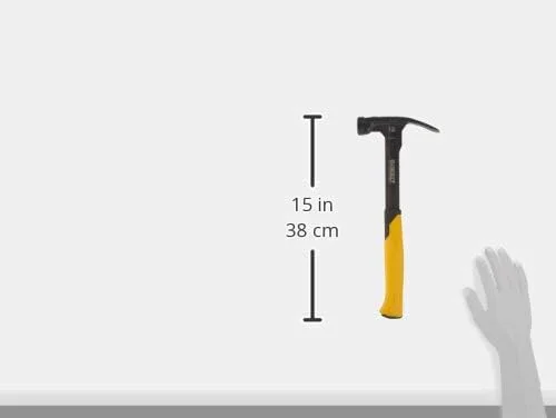 چکش میخکوب جوشکاری شده DEWALT، 12 اونس، مشکی