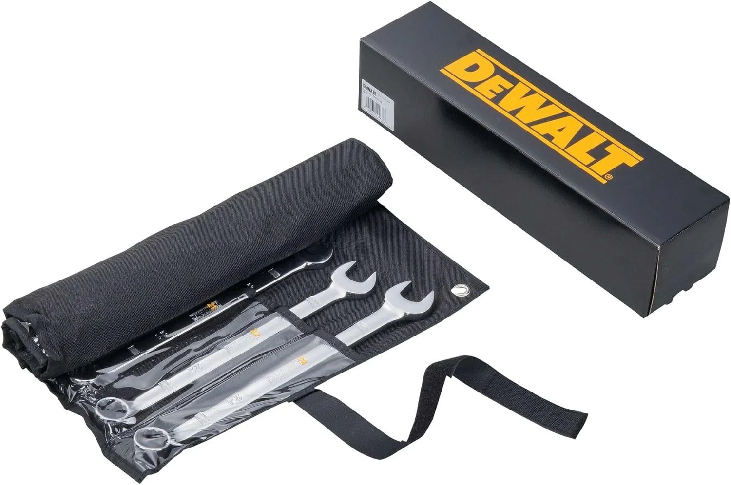 مجموعه آچار یکسر رینگی یکسر تخت دیوالت، میلی متری، 18 پارچه (DWMT19237)