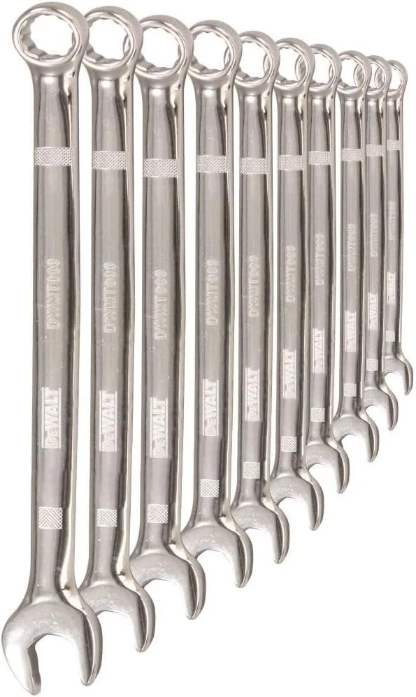 آچار فرانسه ترکیبی DeWalt DWMT72166 (مجموعه 10 عددی)