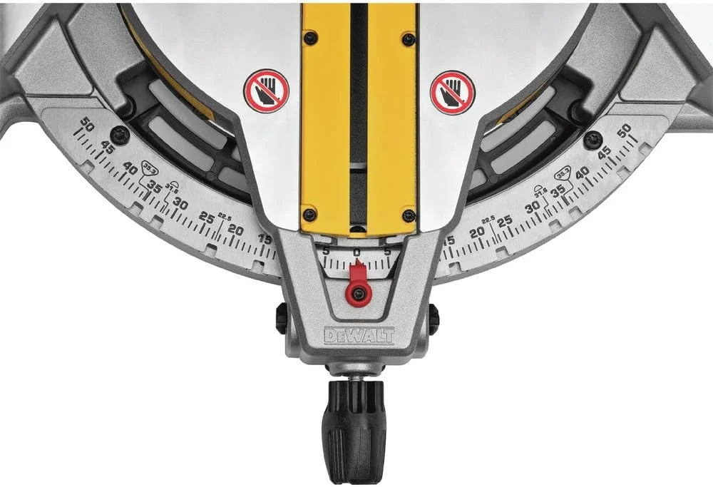 اره میزی 12 اینچی DEWALT، 15 آمپر، تک زاویه، مرکب (DWS715) اره میزی 12 اینچی DEWALT، 15 آمپر، تک زاویه، مرکب (DWS715)