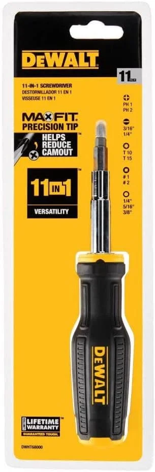 پیچ گوشتی 11 در 1 دیوالت مکس فیت