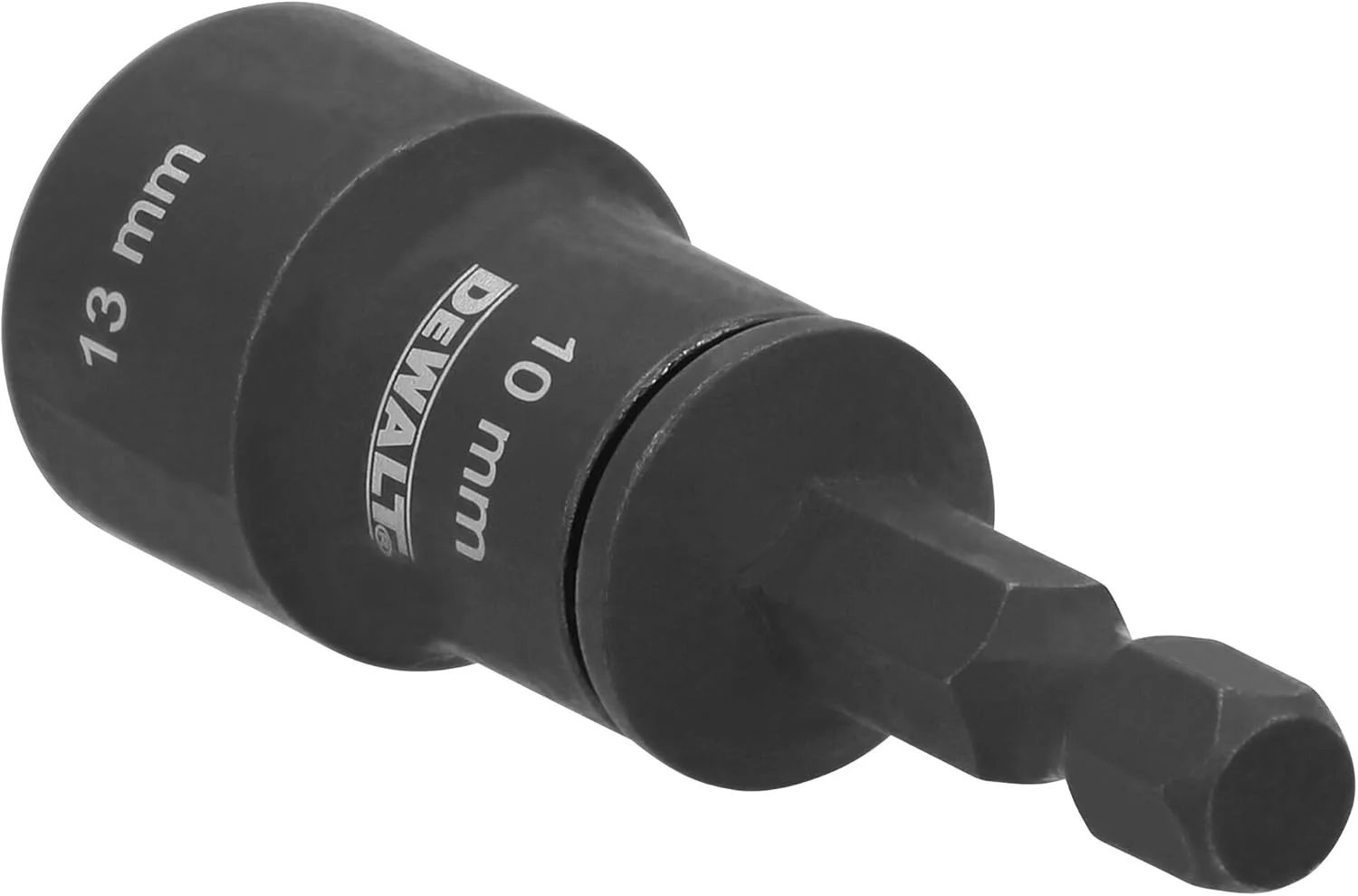 بکس و رابط کوتاه فلکستورک دیوالت، 2 در 1، 10 و 13 میلی متر، مهره گیر دو سر (DWADEND1013MM)