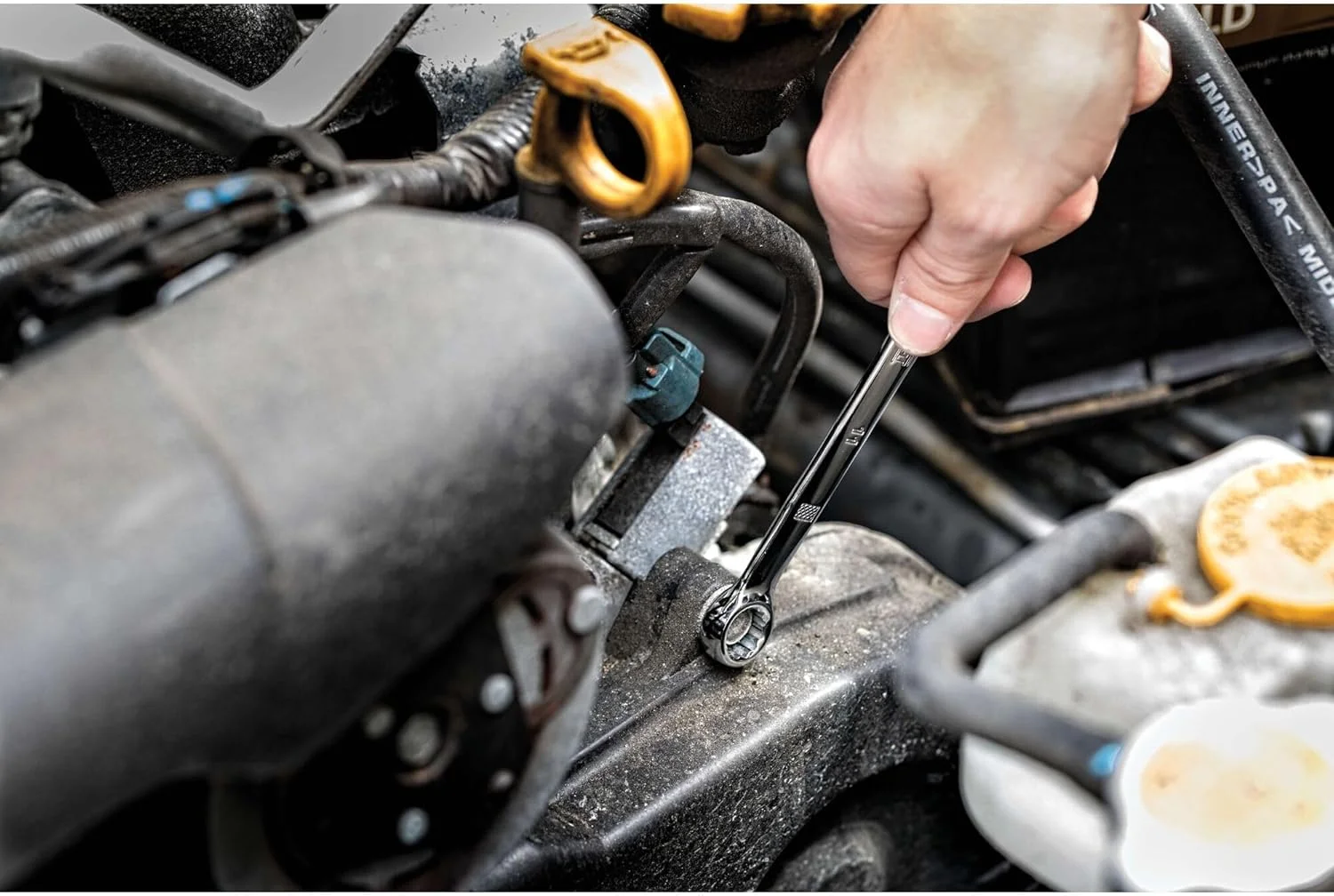 مجموعه ابزار مکانیکی دیوالت 247 تکه، درایو 1/4 اینچ، 3/8 اینچ و 1/2 اینچ، SAE، جغجغه، بکس، آچار آلن، آچار ترکیبی، روکش کروم پولیش (DWMT81535)