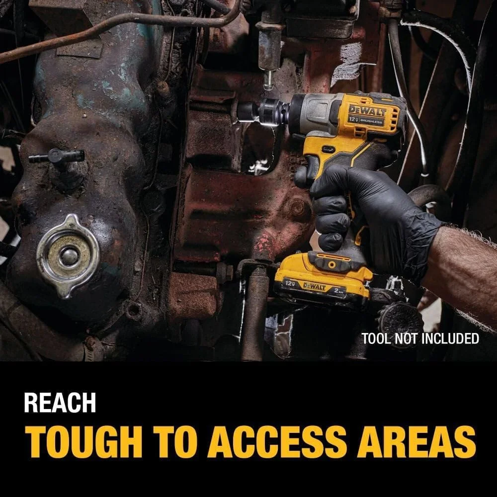 مجموعه آچار بکس ضربه ای Dewalt، SAE، 3/8 اینچ، 10 تکه (Dw22838) مجموعه آچار بکس ضربه ای Dewalt، SAE، 3/8 اینچ، 10 تکه (Dw22838)