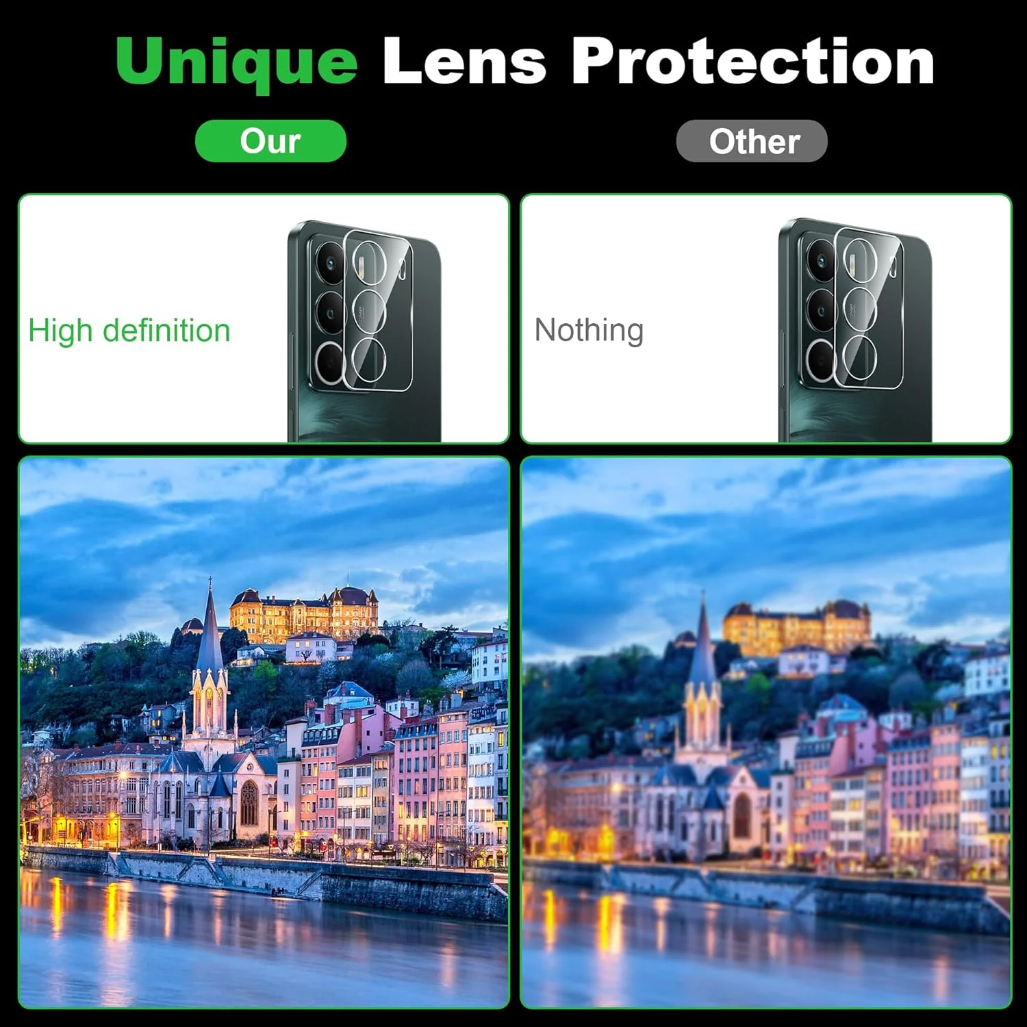 محافظ صفحه نمایش شیشه ای حرارت دیده Rojeuinn برای Realme C71، بسته 2 عددی محافظ شیشه ای با جایگاه یاب + 2 عدد محافظ دوربین، محافظ صفحه نمایش ضد خش با سختی 9H، صفحه نمایش HD محافظ صفحه نمایش شیشه ای حرارت دیده Rojeuinn برای Realme C71، بسته 2 عددی محافظ شیشه ای با جایگاه یاب + 2 عدد محافظ دوربین، محافظ صفحه نمایش ضد خش با سختی 9H، صفحه نمایش HD