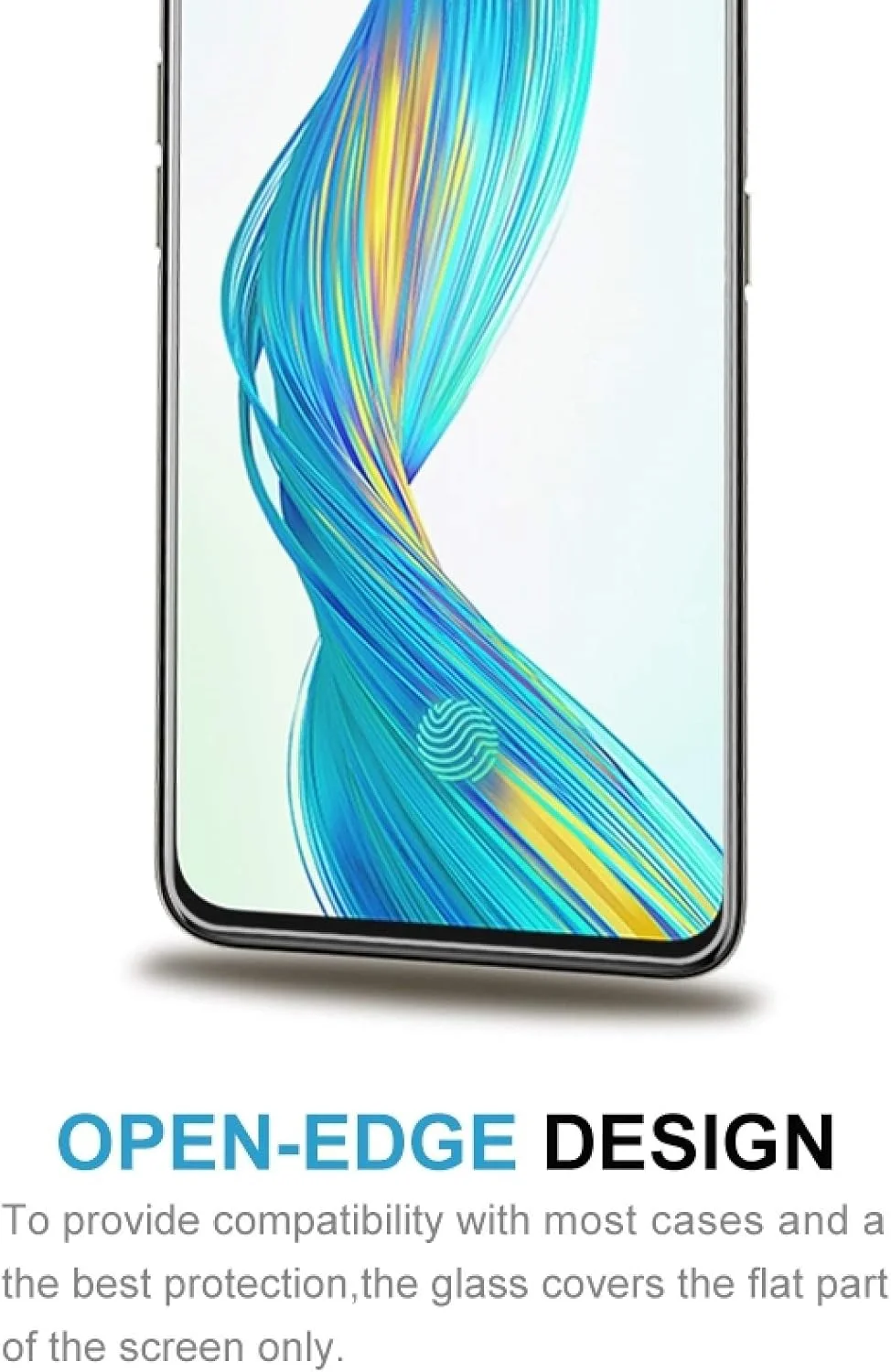 محافظ صفحه نمایش گوشی هوشمند CHENCHUAN بسته 10 عددی برای OPPO Realme XT شیشه محافظ صفحه نمایش 9H 2.5D