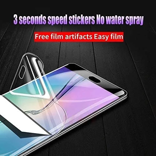 لوازم جانبی تلفن WWSEN سازگار با گوشی OPPO Realme X2 Pro محافظ صفحه نمایش کامل فیلم هیدروژل ضد انفجار