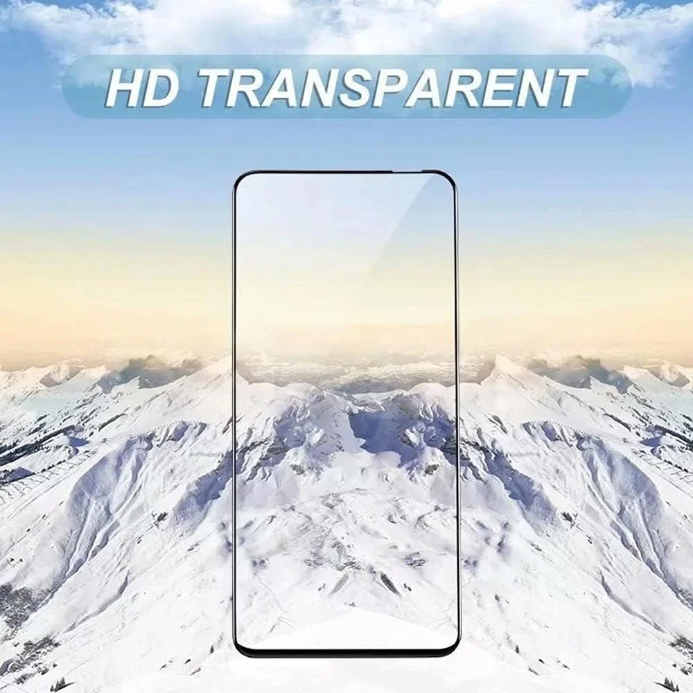 محافظ صفحه نمایش شیشه ای حرارت دیده Wuzixi برای Realme C25 [2 عدد] + محافظ لنز دوربین [2 عدد]، سختی 9H، بدون حباب، مقاوم در برابر خراش، پوشش کامل صفحه نمایش.