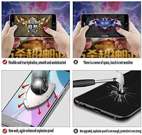 لوازم جانبی تلفن WWSEN سازگار با گوشی OPPO Realme X2 Pro محافظ صفحه نمایش کامل فیلم هیدروژل ضد انفجار
