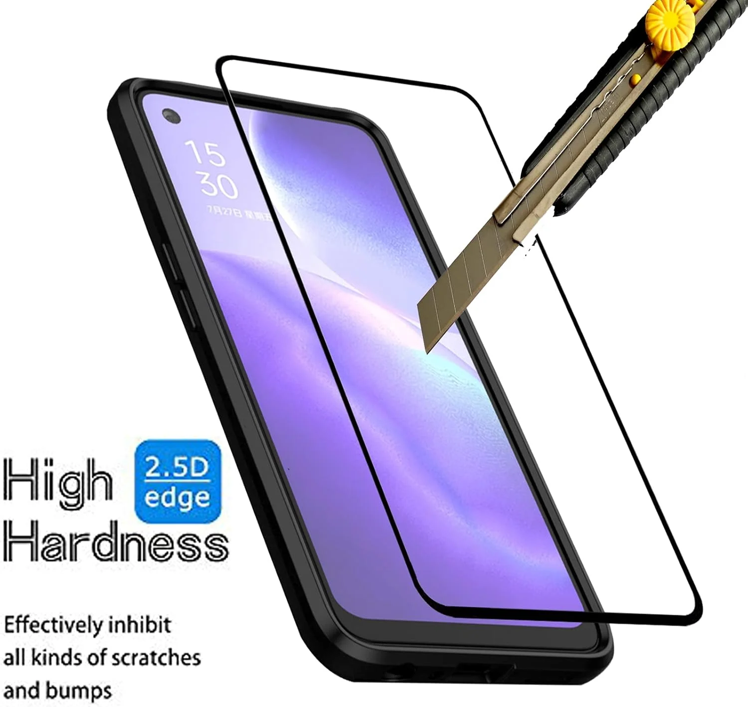 GMUJIAO Case for Realme GT Neo,With 2 * Tempered Glass Screen Protector [2 in 1],Transparent Soft TPU Shockproof Phone Case