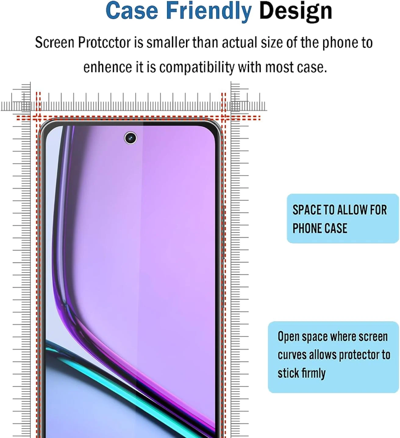 محافظ صفحه نمایش حریم خصوصی Vsjnk سازگار با شیشه حرارت دیده Realme C67، بسته 3 عددی محافظ صفحه نمایش ضد اثر انگشت ضد خش سختی 9H ضد حباب پاسخگویی بالا محافظ صفحه نمایش حریم خصوصی Vsjnk سازگار با شیشه حرارت دیده Realme C67، بسته 3 عددی محافظ صفحه نمایش ضد اثر انگشت ضد خش سختی 9H ضد حباب پاسخگویی بالا