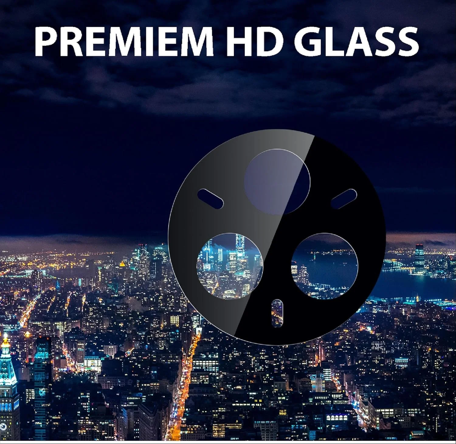 مجموعه 2 عددی محافظ لنز دوربین GIOPUEY [محافظت کامل] سازگار با Realme 14 Pro Plus، محافظ صفحه نمایش شیشه ای HD [ضد اثر انگشت] محافظ دوربین برای Realme 14 Pro Plus