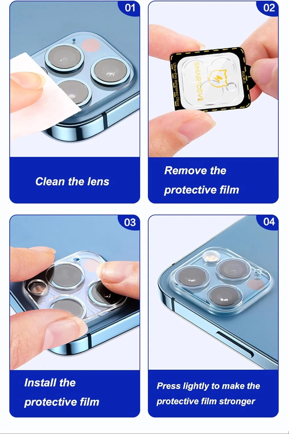 مجموعه 2 عددی محافظ لنز دوربین GIOPUEY [محافظت کامل] سازگار با Realme 14 Pro Plus، محافظ صفحه نمایش شیشه ای HD [ضد اثر انگشت] محافظ دوربین برای Realme 14 Pro Plus