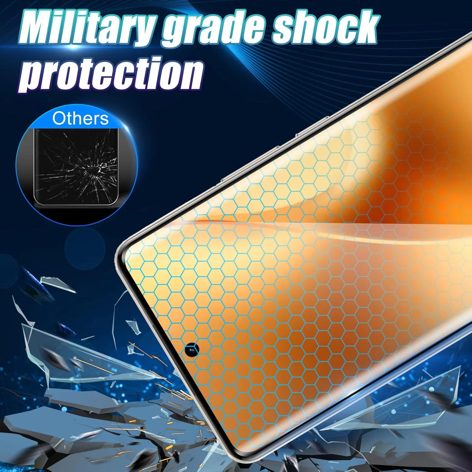 محافظ صفحه نمایش Wookfiss برای Realme 15 Pro 5G، شیشه حرارت دیده، فیلم محافظ سه بعدی (2 عدد) + فیلم محافظ دوربین (2 عدد)، محافظ صفحه نمایش شیشه حرارت دیده [ضد خش] [بدون حباب] [سختی 9H]