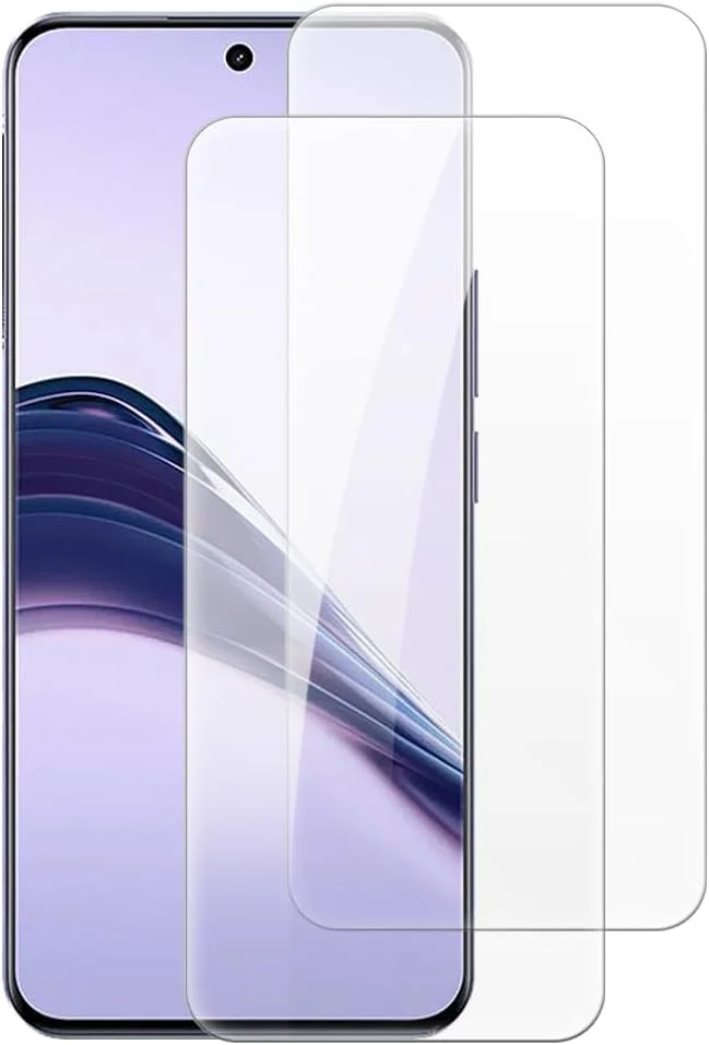 Shantime [2 Pack] Tempered Glass Screen Protector Compatible with OPPO Realme 13 Pro 5G Extreme (6.7 Inch), HD Clear Anti-Scratch Bubble-Free Case Friendly