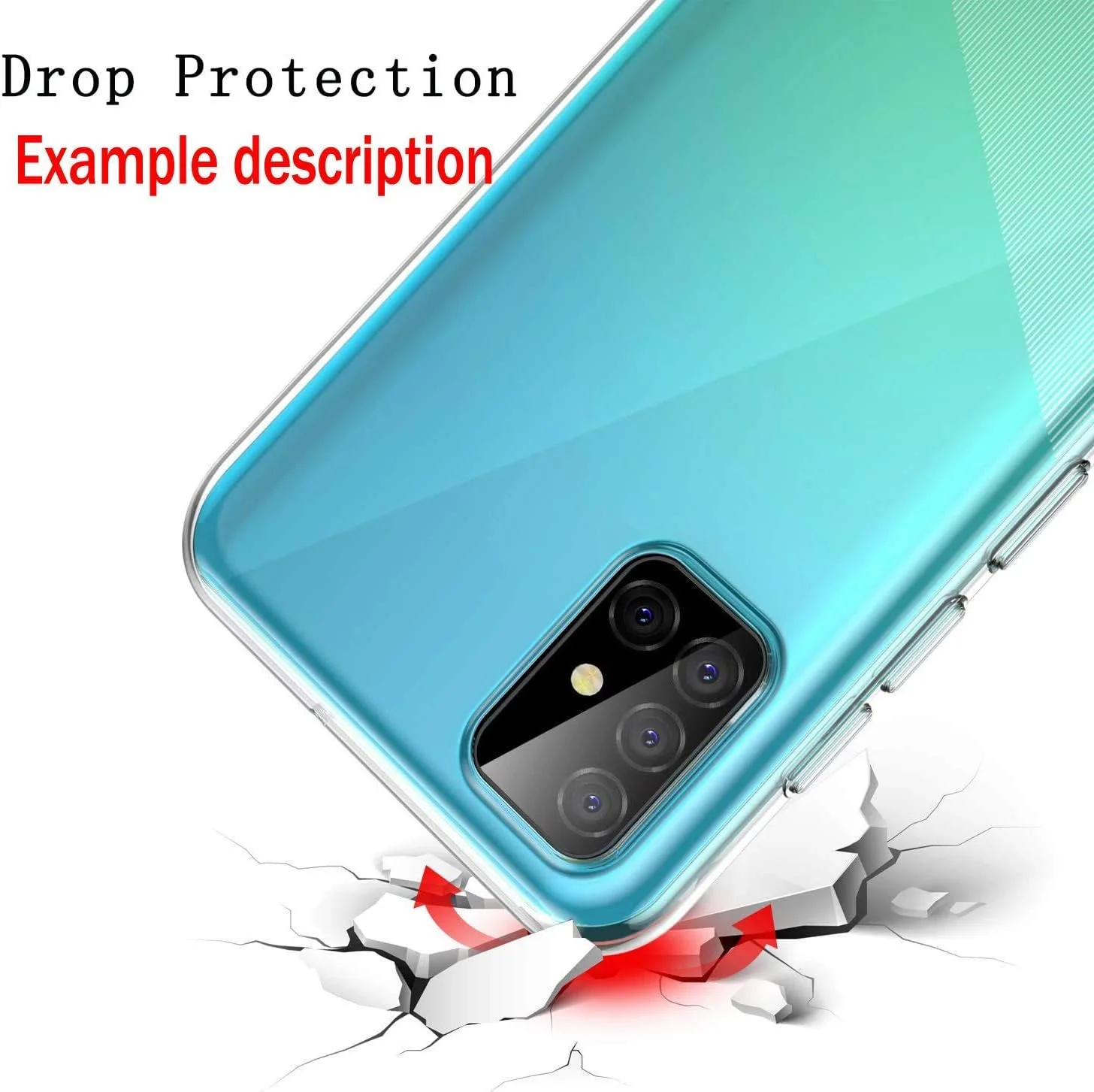 قاب گوشی LYJERRY برای Realme GT3 5G + 2 عدد محافظ صفحه شیشه ای حرارت دیده برای Realme GT3 5G، محافظ سبک وزن، کاور نرم TPU سیلیکونی لاستیکی، محافظ شیشه ای 9H