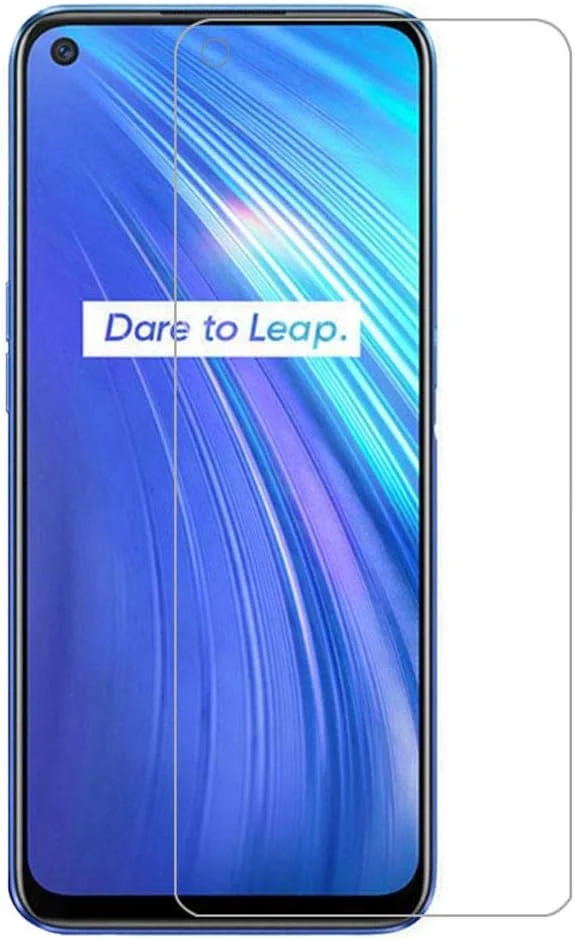 بسته 3 عددی محافظ شیشه ای MIBQM برای اوپو Realme 6 7 Pro 6s، محافظ صفحه نمایش شیشه حرارت دیده برای اوپو Realme 6