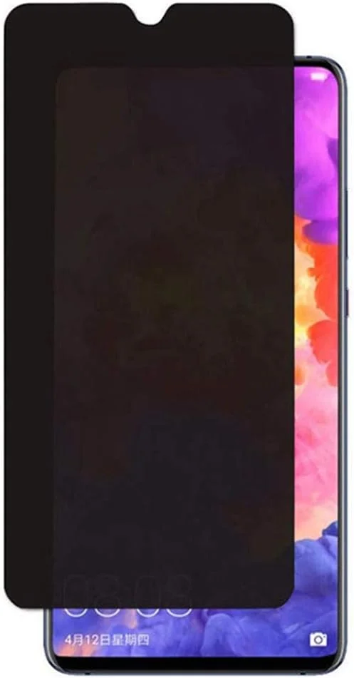 محافظ صفحه نمایش حریم خصوصی شیشه ای حرارت دیده MIBQM بسته 3 عددی، برای OPPO Realme 6 5 X50 Pro Find X2 Pro ضد دید دزدکی، فیلم برای OPPO Realme X3 C3 X2 XT برای OPPO Realme 5