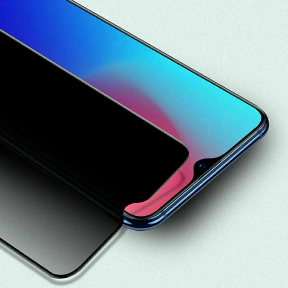 بسته 3 عددی محافظ صفحه نمایش شیشه ای حریم خصوصی MIBQM برای گوشی های OPPO Realme X K1 A5 A5x و OPPO Realme 3