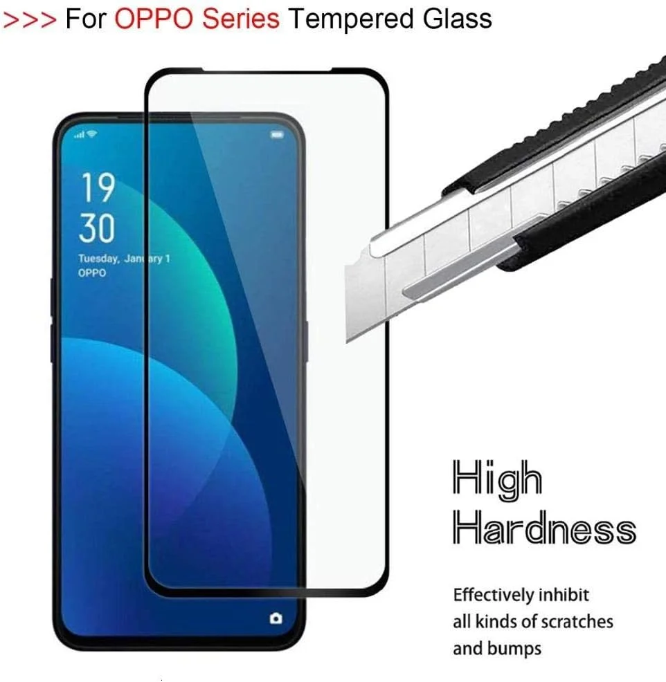 محافظ صفحه نمایش شیشه ای حرارت دیده با پوشش چسب کامل 9D مناسب برای OPPO Reno R19 C1 AX5 AX7 و OPPO Realme U1 2 Pro (بسته 3 عددی) محافظ صفحه نمایش شیشه ای حرارت دیده با پوشش چسب کامل 9D مناسب برای OPPO Reno R19 C1 AX5 AX7 و OPPO Realme U1 2 Pro (بسته 3 عددی)