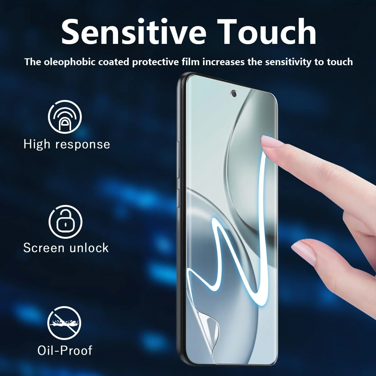 محافظ صفحه نمایش 3+2 تکه Rnnmeeko برای Realme 14 Pro+ 5G/14 Pro Plus 5G (غیر شیشه حرارت دیده) فیلم TPU انعطاف پذیر + محافظ دوربین عقب، محافظ صفحه نمایش HD Ultra