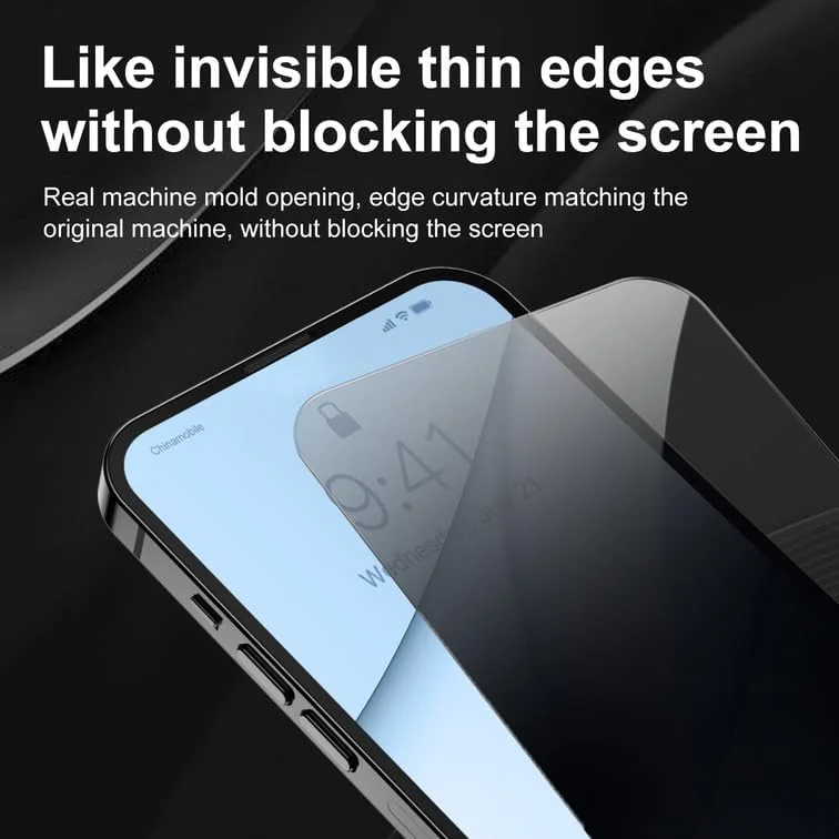 محافظ صفحه نمایش هیدروژل حریم خصوصی chejuza برای تلفن های همراه، Realme 10 pro+/11 pro/11 pro+ [بسته 2 عددی] پوشش کامل فیلم TPU ضد جاسوسی محافظ صفحه نمایش HD (نه شیشه حرارت دیده)
