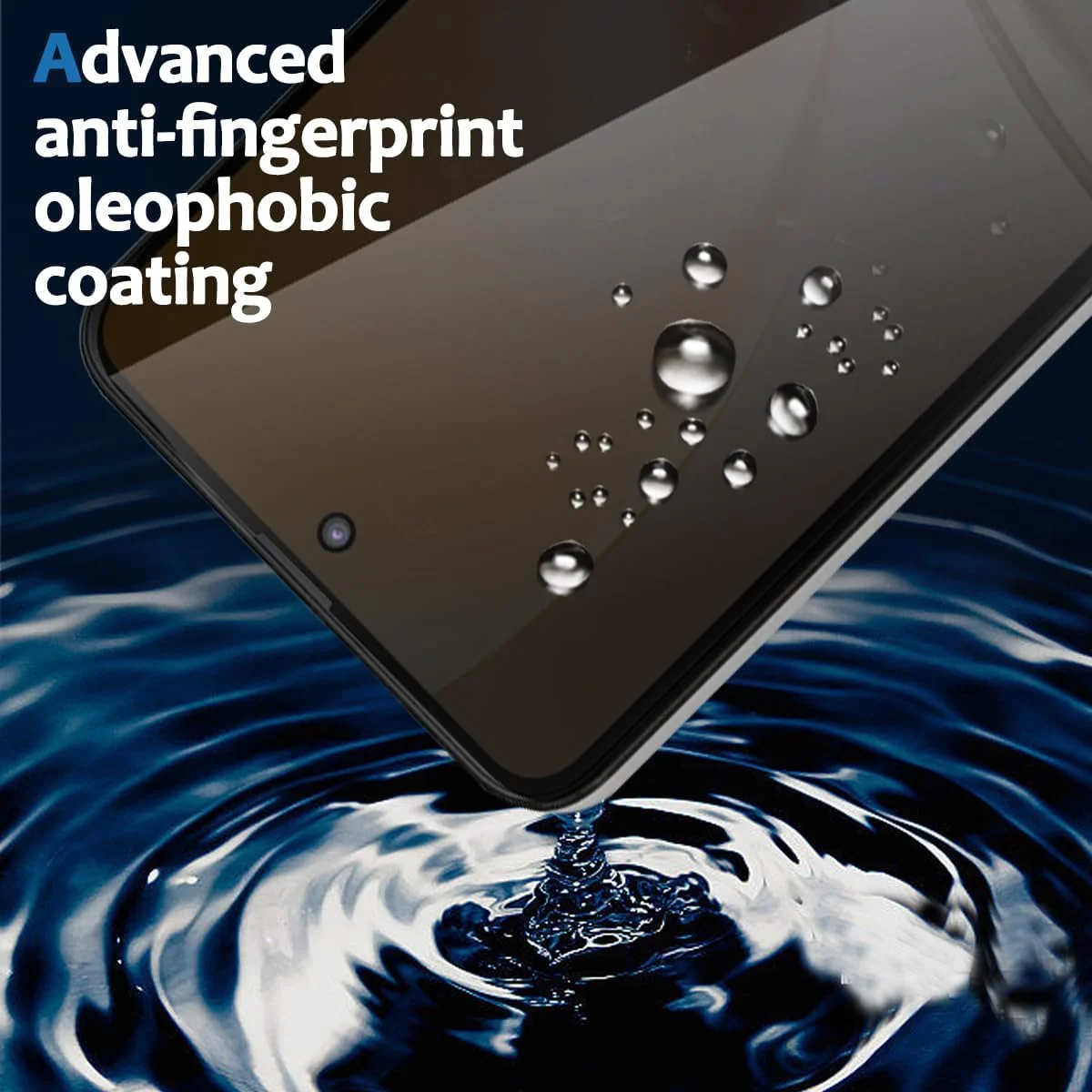 محافظ صفحه نمایش حریم خصوصی Rnnmeeko (1+2 تکه) برای Realme 14 5G / Realme 14T شیشه حرارت دیده + محافظ دوربین، سختی 9H، ضد خش، بدون حباب، محافظ صفحه نمایش ضد جاسوسی