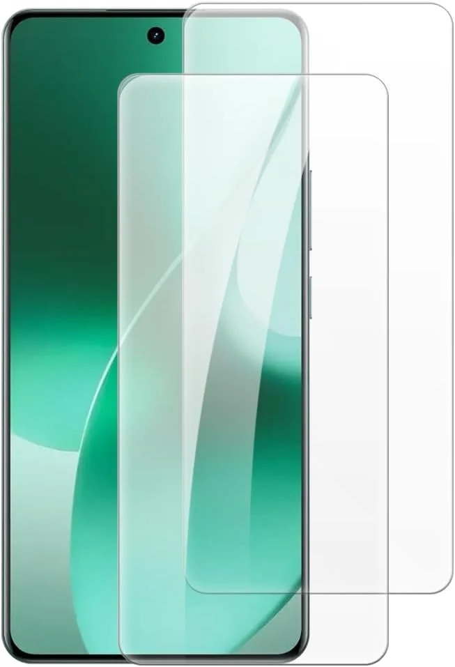 محافظ صفحه نمایش شیشه ای حرارت دیده شانتایم [2 عددی] سازگار با اوپو Realme 15 5G (6.8 اینچ)، HD شفاف ضد خش بدون حباب، مناسب برای استفاده با قاب