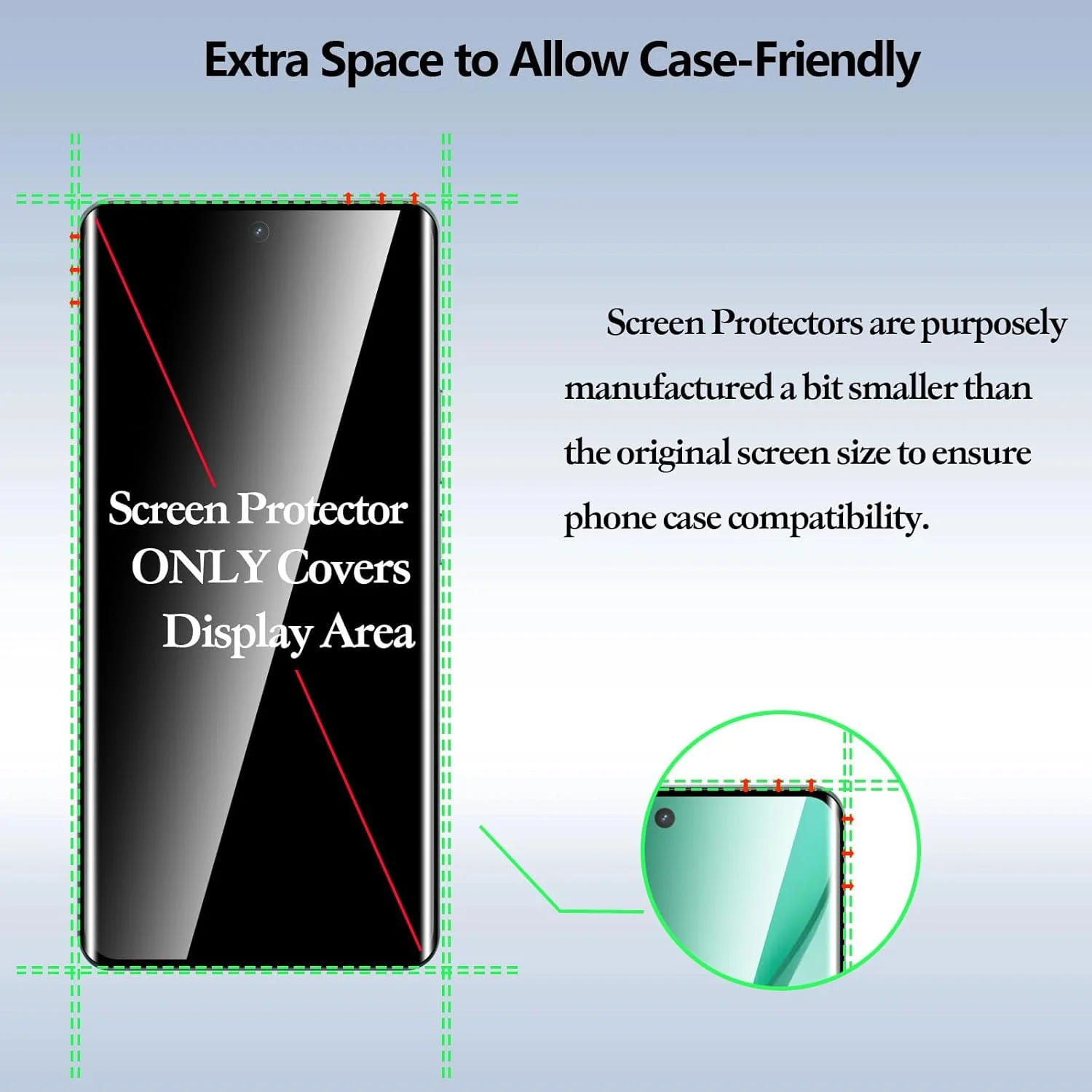 محافظ صفحه نمایش شیشه ای Anoowkoa بسته 2 عددی برای Realme 15/Realme 15 Pro 5G، محافظ صفحه نمایش کاملا شفاف سازگار با Realme 15/Realme 15 Pro 5G