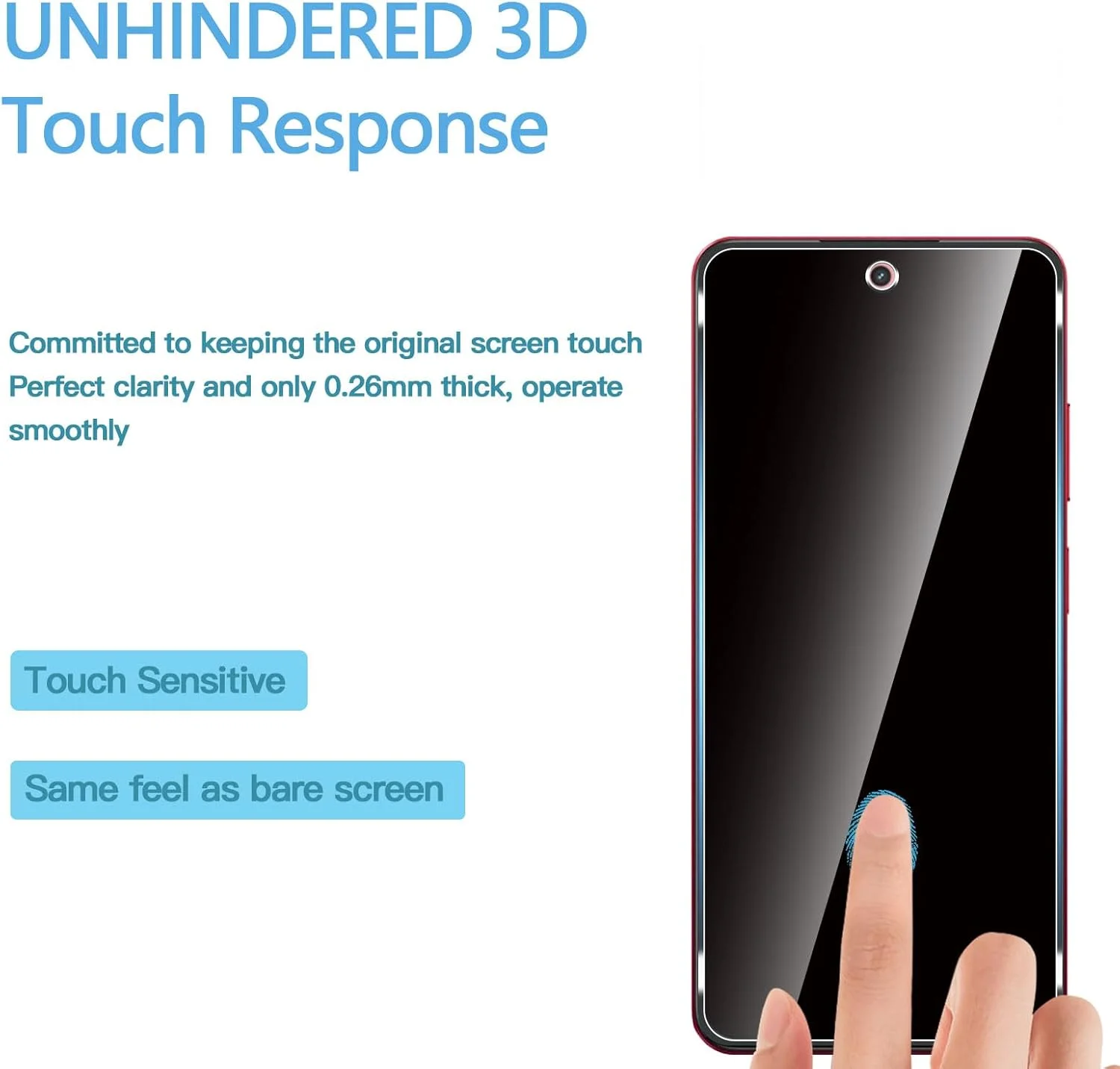 محافظ صفحه نمایش شیشه ای تمپرد Anoowkoa Realme C75 4G برای Realme 14 x 5G / Realme 14 x سازگار با Realme 14 x بسته 3 عددی