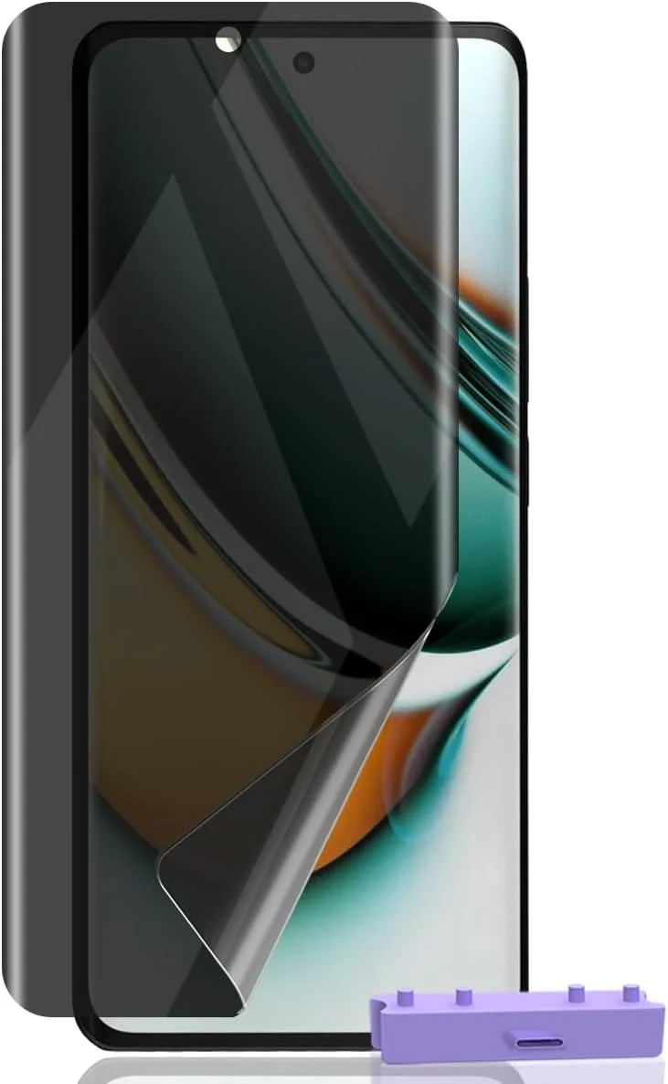 محافظ صفحه نمایش حریم خصوصی Zerrshoo برای Realme 11 Pro، فیلم TPU نرم ضد جاسوسی حریم خصوصی Realme 11 Pro، محافظ صفحه نمایش حریم خصوصی [بسته 1 عددی] - صفحه نمایش حریم خصوصی مقاوم در برابر خراش