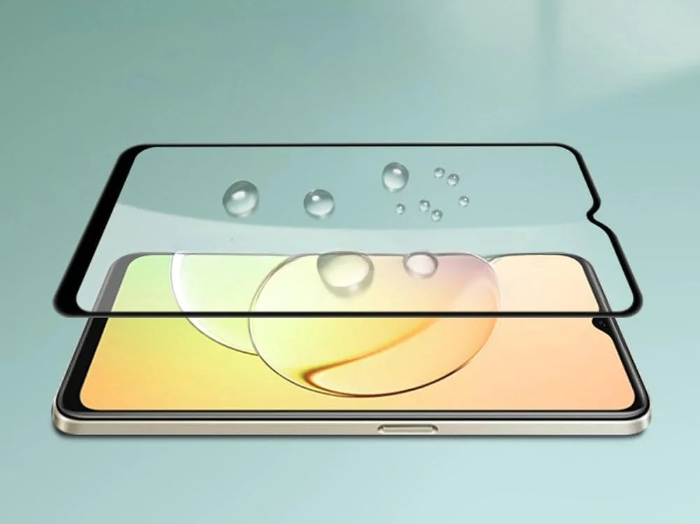 محافظ صفحه نمایش Kepuch برای گوشی های اوپو Realme 10 5G و Realme 9i - شیشه حرارت دیده، بسته 2 عددی - شفاف